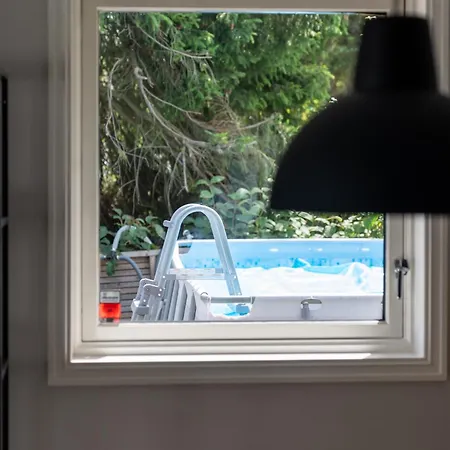度假居 Relaxed Getaway With Heated Swimming Pool 奥斯陆